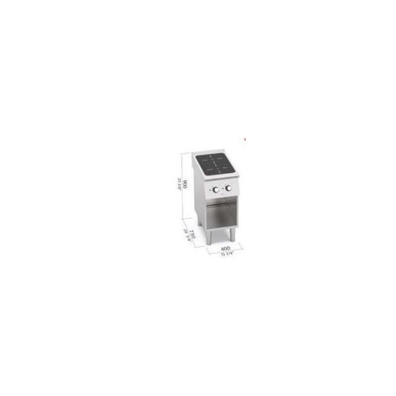 Berto's indukciós tűzhely (10 kW)