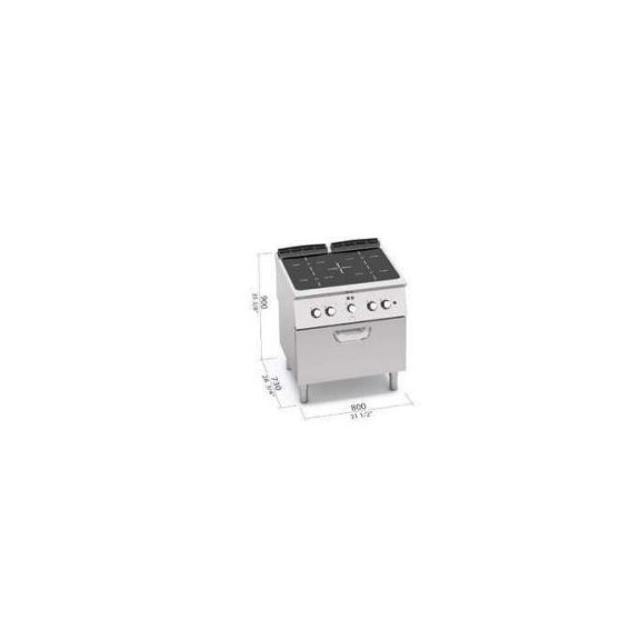 Berto's elektromos tűzhely (20,3 kW)