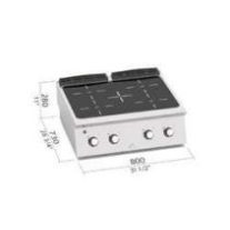 Berto's elektromos tűzhely (12,8 kW)