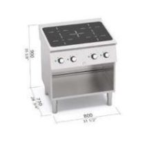 Berto's indukciós tűzhely (14 kW)