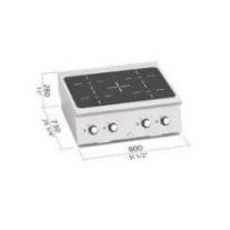 Berto's indukciós tűzhely (20 kW)