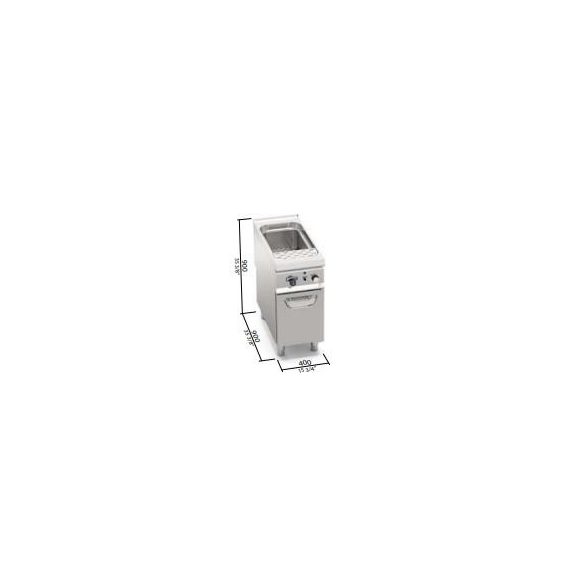Berto's elektromos tésztafőző (10 kW)