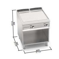 Berto's elektromos lapsütő (13,2 kW)