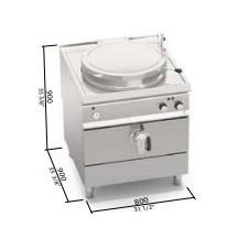 Berto's elektromos főzőüst (16 kW)