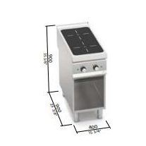 Berto's indukciós tűzhely (10 kW)