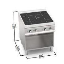 Berto's indukciós tűzhely (20 kW)