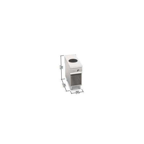 Berto's indukciós wok (5 kW)