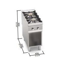 Berto's gáztűzhely (20 kW)