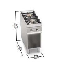 Berto's gáztűzhely (16 kW)