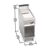 Berto's gázüzemű lapsütő (10 kW)