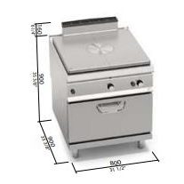 Berto's gáztűzhely (13 kW)