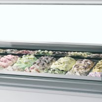 Fagylaltpult 12 tégelyes TEFCOLD 