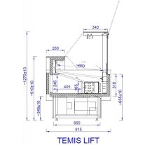 TEMIS LIFT 0.94 | Csemegepult