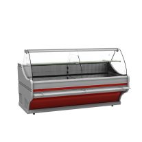   WCh-6/1B Wega 1040 W | Hajlított üvegű csemegepult beépített aggr.(V)
