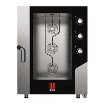 Tecnoeka MKF-1016-S-B elektromos, 10 tálcás kombi sütő – __MKF1016SB