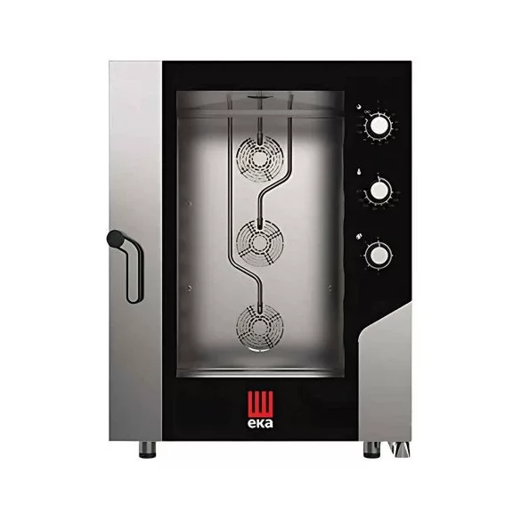 Tecnoeka MKF-1016-S-B elektromos, 10 tálcás kombi sütő – __MKF1016SB Tecnoeka MKF-1016-S-B elektromos, 10 tálcás kombi sütő – __MKF1016SB