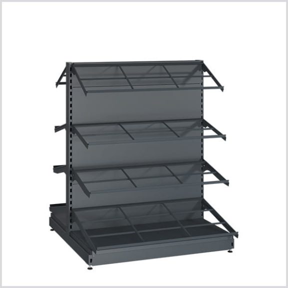 Bolti polcrendszer - Zöldség-gyümölcs Gondola - 150cm