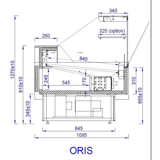 ORIS  | Csemegepult