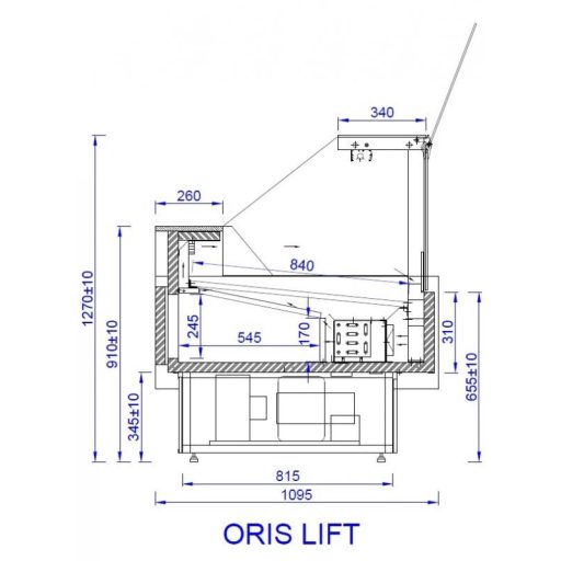 ORIS LIFT | Csemegepult