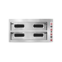   Ferrara-Forni Professional pizzakemence kétaknás 6+6 db pizzának