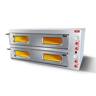 Pizzakemence kétaknás 6+6-os Ferrara-Forni Professional