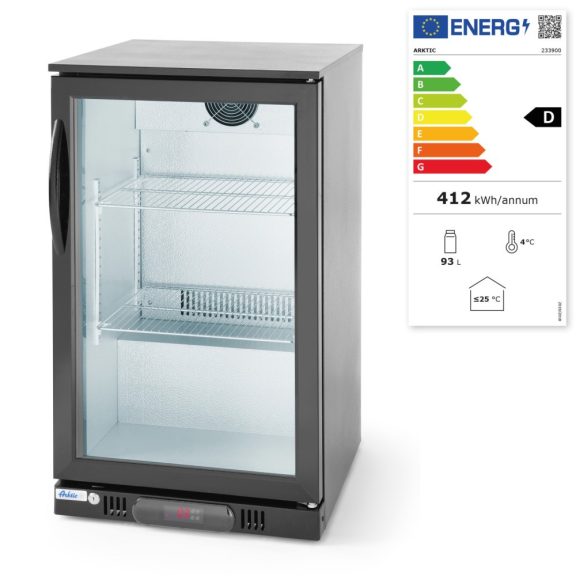 Hendi 233900 Egyajtós bárhűtő 118 l
