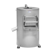   Gasztrometál KG-501 rozsdamentes burgonyakoptató gép 18 kg