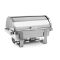 Chafing edény GN 1/1 Rolltop fedővel – 9 L – 590x340x(H)400 mm - HENDI 470206