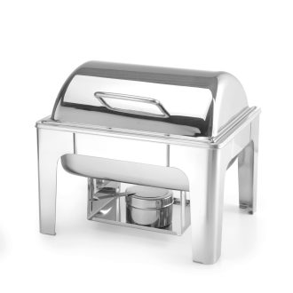   Chafing edény GN 1/2 tükör fényezéssel – Profi Line – 4 L – 365x345x(H)345 mm - HENDI 470220