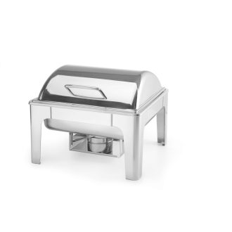   Chafing edény GN 2/3 tükör fényezéssel – Profi Line – 6 L – 395x405x(H)320 mm - HENDI 470237