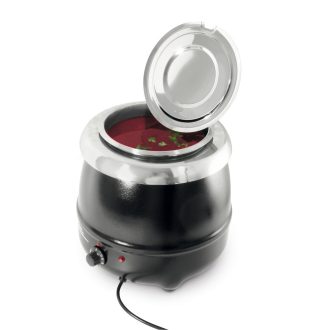   Leves melegentartó – 8 L – 230V / 435W – ø340x(H)360 mm - HENDI 860083
