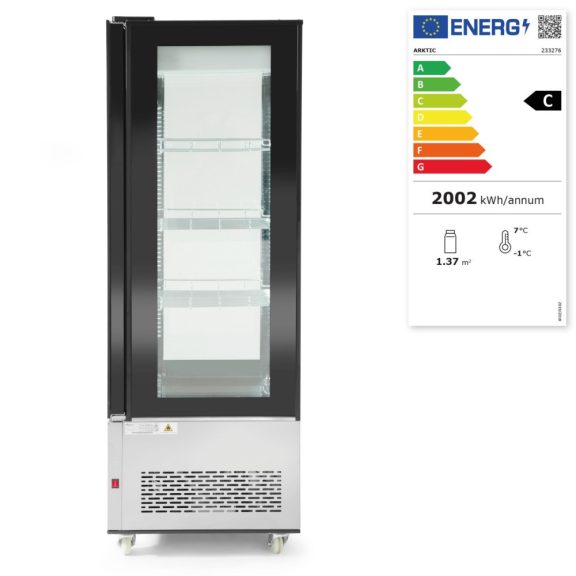 233276 Álló süteményes vitrin 400 literes
