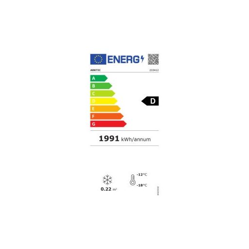 233412 Pultra helyezhető mélyhűtő vitrin 90L