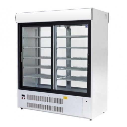 SCH-1-2/P 1400 WESTA | Kétoldalon üveges hűtővitrin