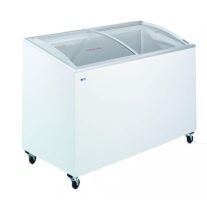   KH-CF400 SCEB (UDD 400 SCEB) | Mélyhűtőláda ferde, csúszó domború üvegtetővel