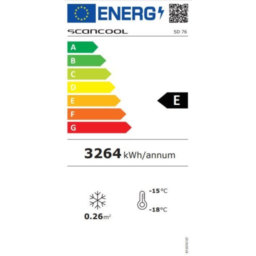 SD 76 E | Üvegajtós fagyasztó